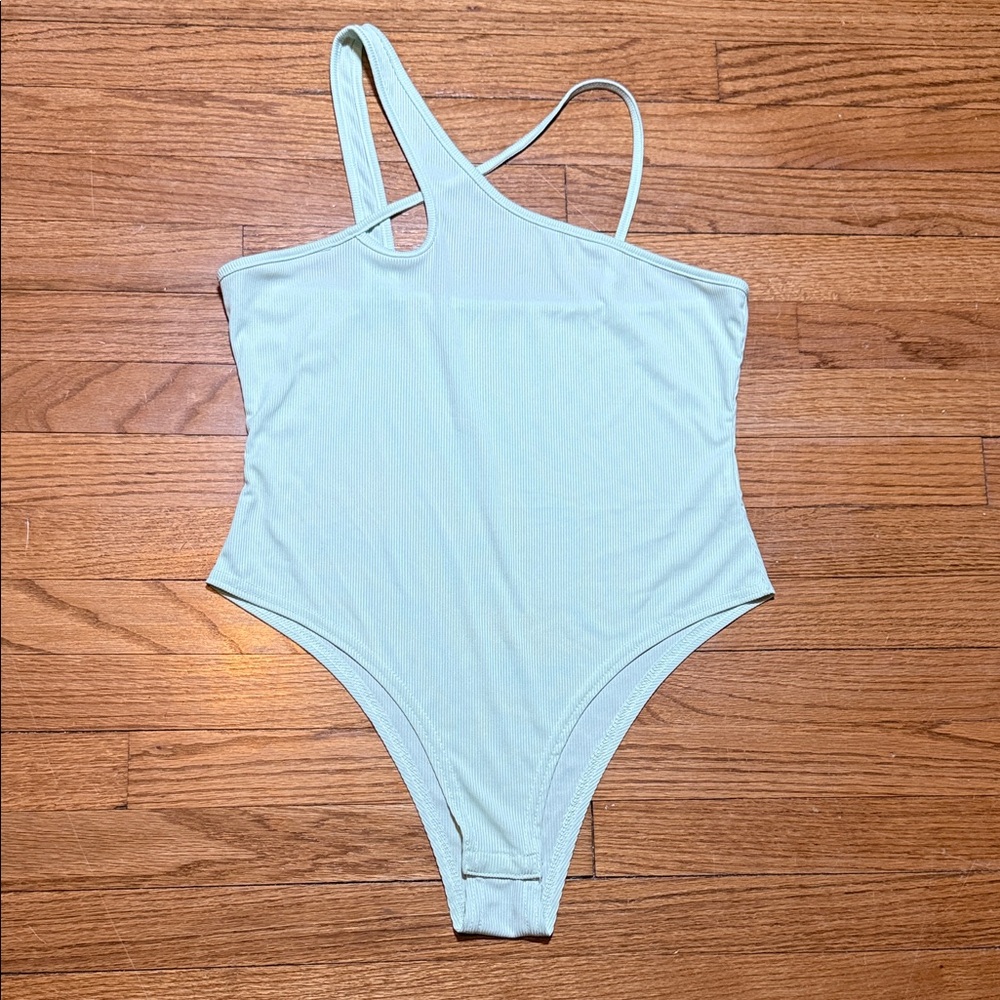 Elegant Light Blue Women's Bodysuit